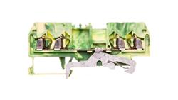 Złączka 4-przewodowa 1,5mm2 żółto-zielona 279-837-75390