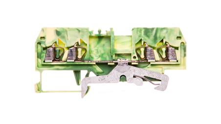 Złączka 4-przewodowa 1,5mm2 żółto-zielona 279-837-75390