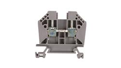 Złączka szynowa 2-przewodowa 6mm2 szara EURO 6/35 43401-74026