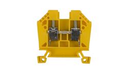 Złączka szynowa 2-przewodowa 10mm2 żółta EURO 10/35 43402N-74179