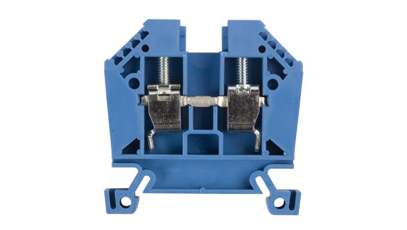 Złączka szynowa 2-przewodowa 10mm2 niebieska EURO 43402BL-73997