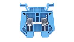 Złączka szynowa 2-przewodowa 16/25mm2 niebieska EURO 43403BL-73988