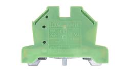 Złączka szynowa ochronna 4mm2 zielono-żółta 2,5/4 43454-75316