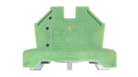 Złączka szynowa ochronna 4mm2 zielono-żółta 2,5/4 43454-75316