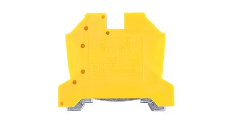 Złączka szynowa ochronna 6mm2 zielono-żółta EURO 43450E-75331