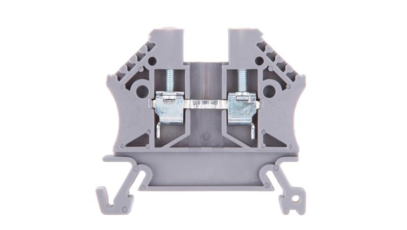 Złączka szynowa 2-przewodowa 2,5mm2 szara EURO 43408-73948