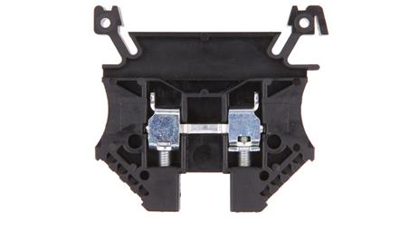 Złączka szynowa 2-przewodowa 4mm2 czarna EURO 43409BK-74031