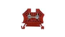 Złączka szynowa 2-przewodowa 2,5mm2 czerwona EURO 43408RD-74039