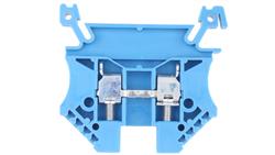 Złączka szynowa 2-przewodowa 4mm2 niebieska EURO 43409BL-73954