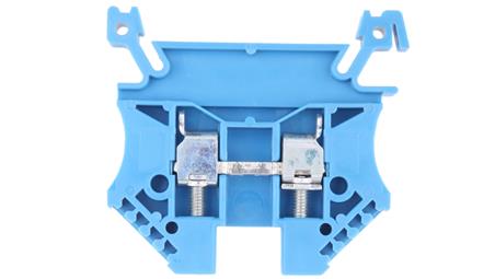 Złączka szynowa 2-przewodowa 4mm2 niebieska EURO 43409BL-73954