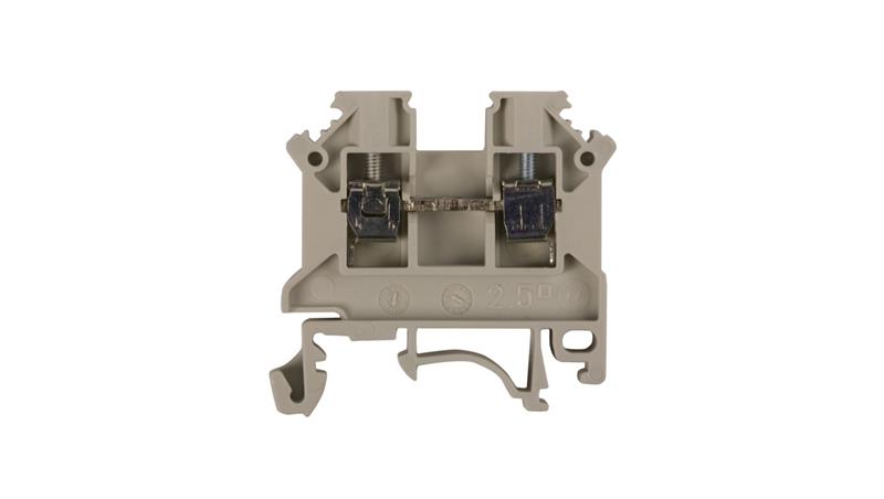 Złączka szynowa 2-przewodowa 2,5mm2 szara NOWA ZSG 1-2.5Ns 11221312-73930