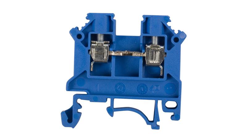 Złączka szynowa 2-przewodowa 4mm2 niebieska NOWA ZSG 1-4.0Nn 11321313-73918