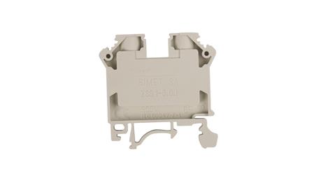 Złączka szynowa 2-przewodowa 6mm2 szara NOWA ZSG 1-6.0Ns 11421312-73920