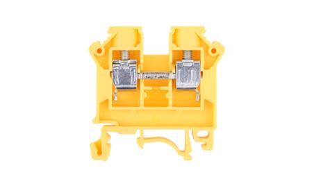 Złączka szynowa 2-przewodowa 10mm2 żółta NOWA ZSG 1-10.0Nz 11521314-73955