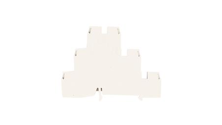 Złączka szynowa 3-piętrowa 2,5mm2 szara L/L/L ZUW 3-2.5 13204312-75236