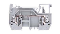 Złączka szynowa 2-przewodowa 2,5mm2 szara 280-901-73986