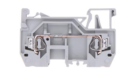 Złączka szynowa 2-przewodowa 2,5mm2 szara 280-901-73986