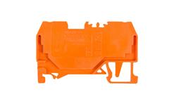 Złączka szynowa 2-przewodowa 2,5mm2 pomarańczowa 280-902-74236