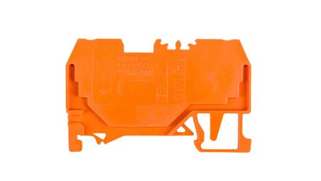 Złączka szynowa 2-przewodowa 2,5mm2 pomarańczowa 280-902-74236