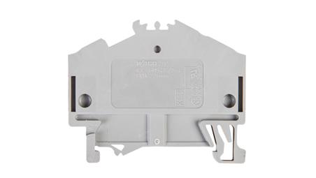 Złączka szynowa 3-przewodowa 2,5mm2 szara 280-641-74146