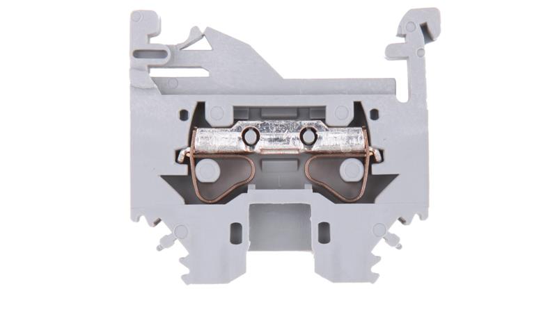 Złączka szynowa 2-przewodowa 4mm2 szara 281-101-73998