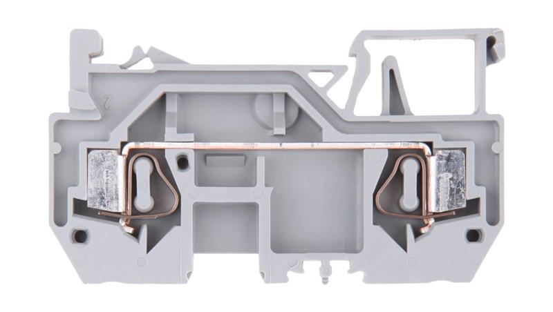 Złączka szynowa 2-przewodowa 4mm2 szara 281-901-74096