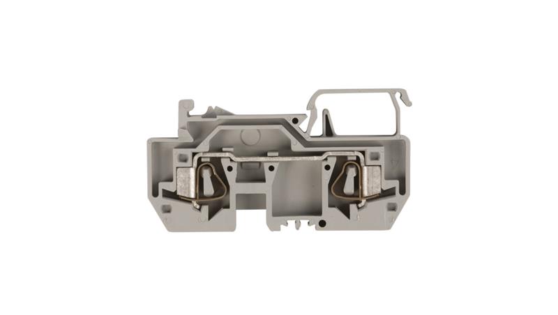 Złączka szynowa 2-przewodowa 6mm2 szara 282-901-74147