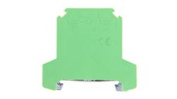 Złączka szynowa ochronna 10mm2 zielono-żółta ZSO 1-10.0 14503319-75320