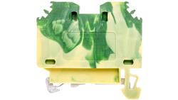 Złączka 2-przewodowa 10mm2 żółto-zielona 284-107-75356