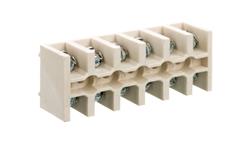 Listwa zaciskowa 6-torowa 4 mm2 biała LZ-B4/6 A12-0C52-80164