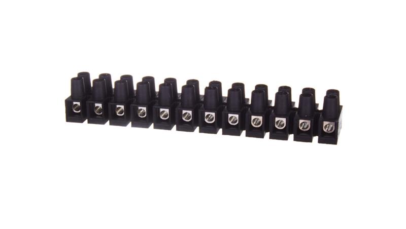 Listwa zaciskowa 12-torowa 4 mm2 czarna LTA 12- 4.0d 22310217-80173