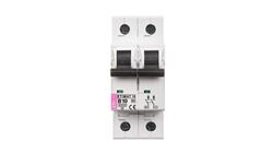 Wyłącznik nadprądowy 2P B 10A 6kA DC ETIMAT10 002128714-17095