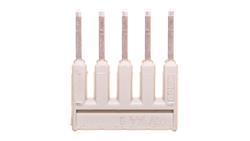 Mostek grzebieniowy 5-torowy 14A 800V jasnoszary 2000-405 /25szt./-77790