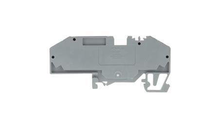 Złączka bezpiecznikowa 6mm2 szara 25A bezpiecznik płaski DIN 35mm 282-696-75478