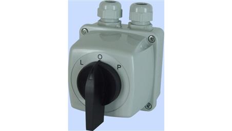 Łącznik krzywkowy L-O-P 25A 3P w obudowie IP65 LUK E25-43 952543-22532