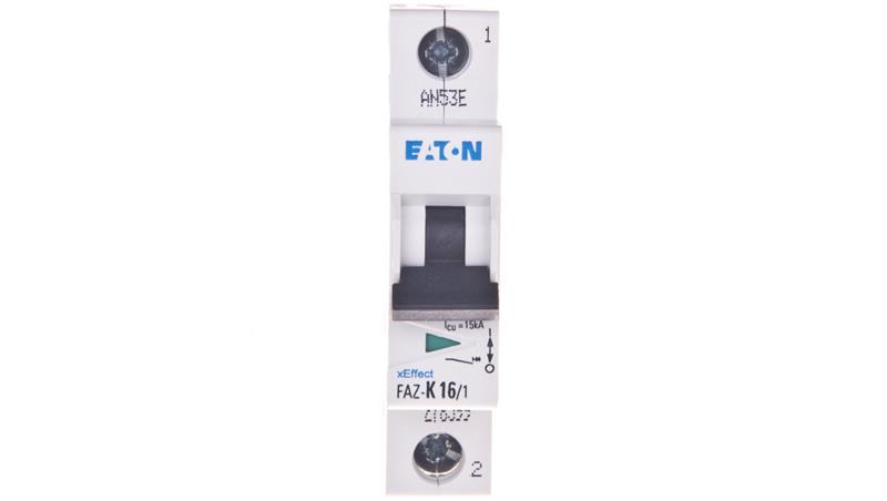 Wyłącznik nadprądowy 1P K 16A 15kA AC FAZ K16/1 278599-16997