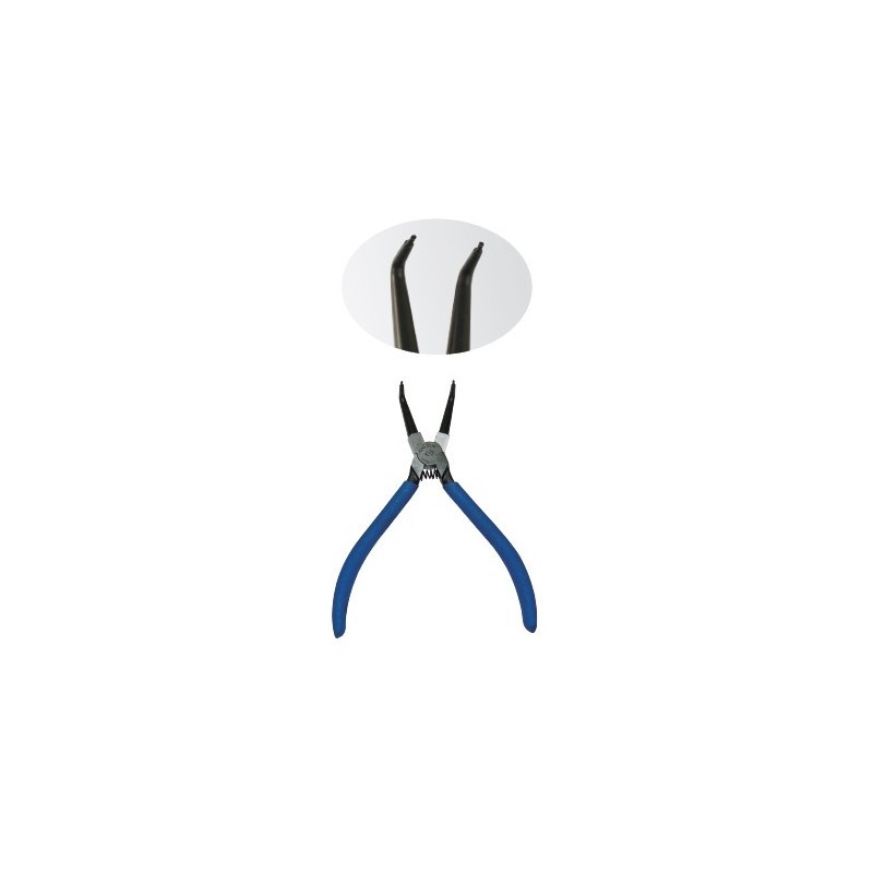 Szczypce do pierścieni segera wewnętrznych wygięte 241mm KING TONY