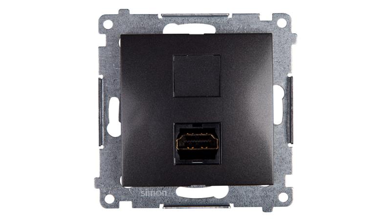 Simon 54 Gniazdo HDMI antracyt DGHDMI.01/48-38994