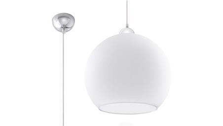 Lampa wisząca BALL biała-138772