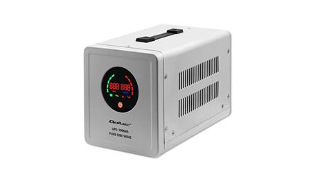 Qoltec Zasilacz awaryjny Pure Sine Wave UPS 1000VA 700W Szary-115902