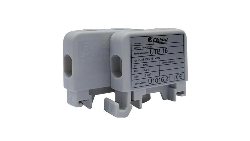 Złączka uniwersalna (Al/Cu) UTB 16 - Szara-146086