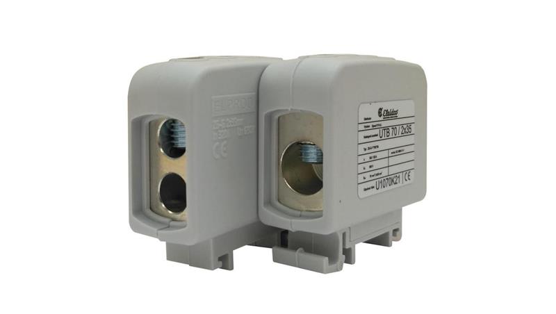 Złączka uniwersalna (Al/Cu) UTB 70/2×35 - Szara-146081