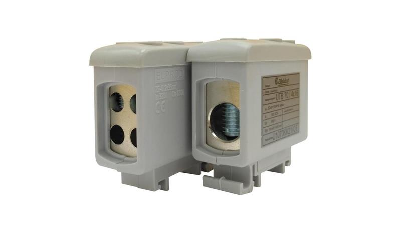 Złączka uniwersalna (Al/Cu) UTB 70/4×16 - Szara-146083