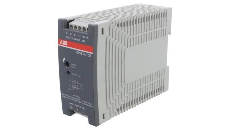 CP-E-24/1.25 Zasilacz impulsowy na szynę DIN 30W 24VDC 24÷28V 1,25A 270g-119525