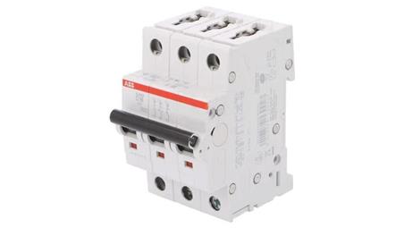 S203-D16 Wyłącznik nadprądowy 230/400VAC Iznam 16A 3 biegunowy 6kA IP20-124717