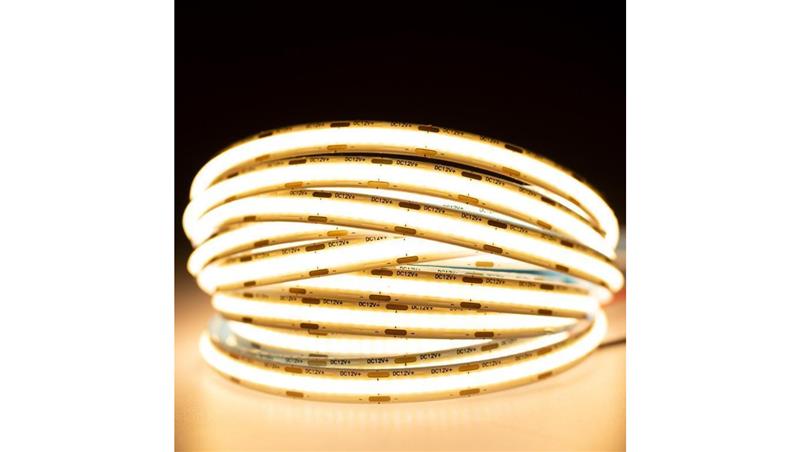 Taśma LED Pasek COB 12V 50W 1920LED NEON Ciepła 8mm 5m-141905 Taśma LED Pasek COB 12V 50W 1920LED NEON Ciepła 8mm 5m-141905