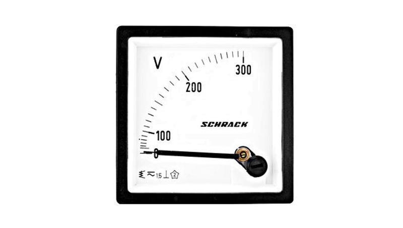 Woltomierz 72x72 300V AC-117724