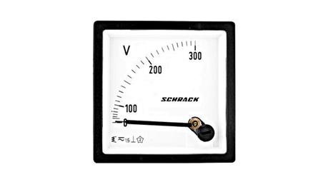 Woltomierz 72x72 300V AC-117724