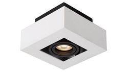 Oprawa sufitowa Pita White+Black ruchoma kwadrat a-135019