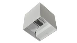 Oprawa elewacyjna LED Kreon 2*3w kwadrat 4000K bi-133050
